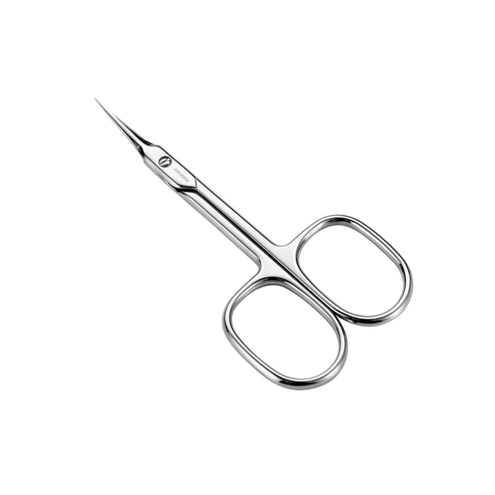 JARVISTAR Small Cuticle Scissors for Nail: Multipurpose Stainless Steel Curved Blade for Women Beauty Grooming Manicure, Pedicure, Fingernail, Toenail, Eyelash, Eyebrow, Dry Skin, 3.66 Inch