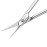 JARVISTAR Small Cuticle Scissors for Nail: Multipurpose Stainless Steel Curved Blade for Women Beauty Grooming Manicure, Pedicure, Fingernail, Toenail, Eyelash, Eyebrow, Dry Skin, 3.66 Inch
