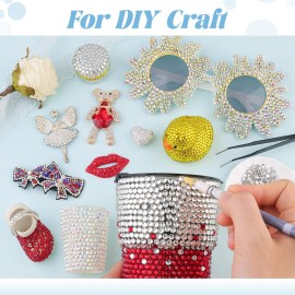 3600pcs Glass Rhinestones 1.8/2/2.4/2.8/3/4mm Flatback Crystal for Nail, Red Multi Sizes Nail Gems for Nail Art Decoration Manicure with Tweezer and Pickup Pencil 3600pcs Glass Rhinestones 1.8/2/2.4/2.8/3/4mm Flatback Crystal for Nail, Red Multi Sizes Nail Gems for Nail Art Decoration Manicure with Tweezer and Pickup Pencil