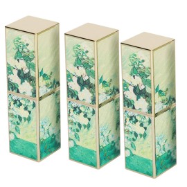 ZJchao Lipstick Tube, 3pcs DIY Magnetic Snap Empty Lipstick Tube DIY Refillable Lip Balm Container Cosmetic Tool Portable Lip Gloss Containers for Women Girls Makeup