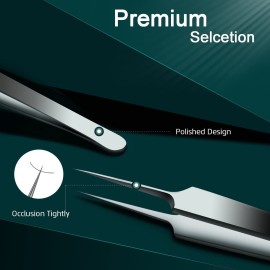 22PCS Blackhead Remover Tools, Acne Blemish Removal, Pimple Popper Extractor, Comedone Whitehead Zit Tweezers, Stainless Steel with Metal Case