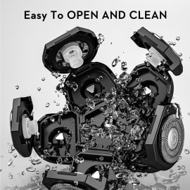 Head Shaver Replacement Heads, Kibiy 6 Blades Replacement Head, Bald Shaver Replacement Head, Replacement Shaver Head, Shaver Heads Replacement (Black) Head Shaver Replacement Heads, Kibiy 6 Blades Replacement Head, Bald Shaver Replacement Head, Replacement Shaver Head, Shaver Heads Replacement (Black)