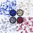 6 Boxes AB Blue Red Green Gold Black Rhinestones for Nails Mixed Colored Multi Shaped Sized Colorful Nail Beads Glass Gems Stones Nail Rhinestones Kit for Nail DIY Crafts Clothes Shoes Jewelry