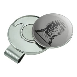 GRAPHICS & MORE Game of Thrones Iron Throne Icon Golf Hat Clip with Magnetic Ball Marker