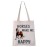 VAMSII Horse Tote Bag Horses Make Me Happy Shoulder Bag Horse Lover Gifts Funny Equestrian Gifts (HORSES MAKE tote)