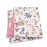 MEG ORIGINAL Baby Girl Blanket, Sweet Darlings, Woodland Animals Dual Thickness & Heavenly Soft Cuddle Stroller Blanket