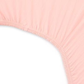 HonestBaby Unisex-Baby Fitted Crib Sheets Set Standard Mattress, 100% Organic Cotton Baby Boys, Girls, Neutral, 1 Pack - Jumbo Leaf Sage, One Size