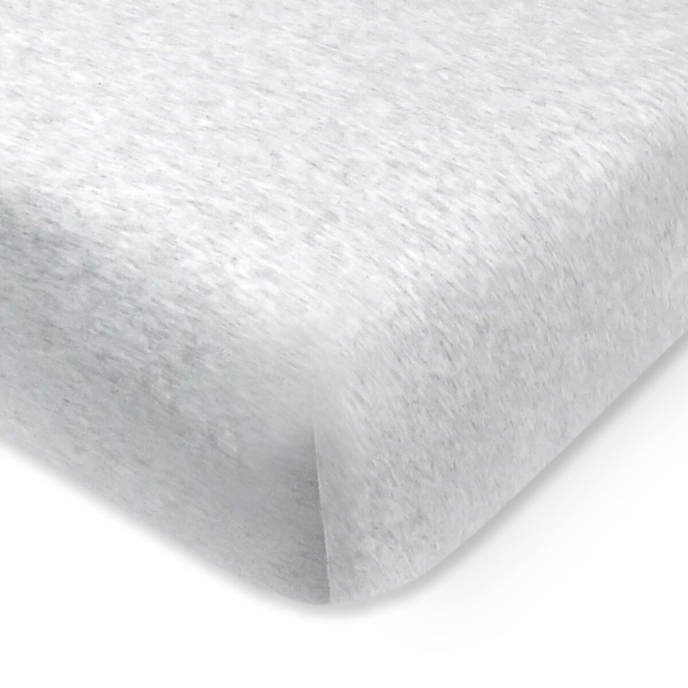 HonestBaby Unisex-Baby Fitted Crib Sheets Set Standard Mattress, 100% Organic Cotton Baby Boys, Girls, Neutral, 1 Pack - Sugar Swizzle, One Size