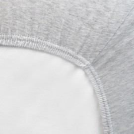 HonestBaby Unisex-Baby Fitted Crib Sheets Set Standard Mattress, 100% Organic Cotton Baby Boys, Girls, Neutral, 1 Pack - Sugar Swizzle, One Size