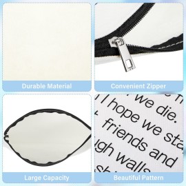 3 Pcs Good Friend Gifts Cosmetic Bag for Women Friendship Makeup Bag Travel Cases for Birthday Graduation Moving Away Christmas Bestie Soul Sister(Trend Style)