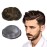 LLWear Toupee for Men Human Hair Mens Hair Pieces 0.06mm Soft Thin Skin Single Knotted Natural Wavy Men\'s Hair Replacement System with 8x10 Inch Cap 4(Light Brown Color)