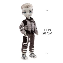 Rainbow High Shadow Series 1 Ash Silverstone- Greyscale Boy Fashion Doll. 2 Silver Designer Outfits to Mix & Match with Accessories, Great Gift, Multicolor, 583578EUC Rainbow High Shadow Series 1 Ash Silverstone- Greyscale Boy Fashion Doll. 2 Silver Designer Outfits to Mix & Match with Accessories, Great Gift, Multicolor, 583578EUC