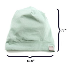 ELIHAIR Kids Beanie Sleep Hats Bonnet for Night Sleeping Cap Silky Lined Satin Bonnet with Adjustable Elastic Band for Teens Toddler Child Natural Curly Frizzy Hair Cover(Mint Green) ELIHAIR Kids Beanie Sleep Hats Bonnet for Night Sleeping Cap Silky Lined Satin Bonnet with Adjustable Elastic Band for Teens Toddler Child Natural Curly Frizzy Hair Cover(Mint Green)
