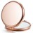 Getinbulk Compact Mirror Bulk, Pack of 12 Double-Sided 1X/2X Magnifying Metal Makeup Mirrors(Round, Rose Gold)