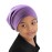 ELIHAIR Kids Beanie Sleep Hats Bonnet for Night Sleeping Cap Silky Lined Satin Bonnet with Adjustable Elastic Band for Teens Toddler Child Natural Curly Frizzy Hair Cover(Wisteria Color)