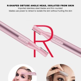 Dioche Electric Eyebrow Trimmer, Eyebrow Epilator, Eyebrow Precision Trimmer, Painless Face Hair Removal Tool, USB Hair Removal Shaver for Women, Dioche Electric Eyebrow Trimmer, Eyebrow Epilator, Eyebrow Precision Trimmer, Painless Face Hair Removal Tool, USB Hair Removal Shaver for Women,