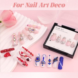 3600pcs Glass Red Nail Rhinestones 6 Sizes(1.8/2/2.4/2.8/3/4mm) Flatback Crystal Nail Charms Jewels Decoration for Nail Art and Crafting, Tweezer and Pickup Pen Included 3600pcs Glass Red Nail Rhinestones 6 Sizes(1.8/2/2.4/2.8/3/4mm) Flatback Crystal Nail Charms Jewels Decoration for Nail Art and Crafting, Tweezer and Pickup Pen Included