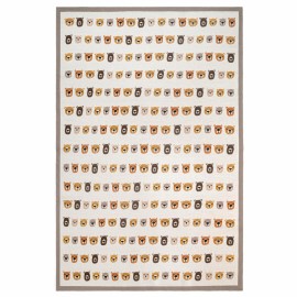 Lucy Darling Little Dreamer Organic Cotton Baby Blanket - Premium, Eco-Friendly, Soft Cotton Baby Blanket for Girl or Boy (Little Camper)