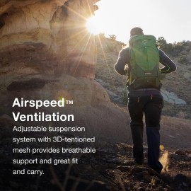 Osprey Stratos 24L Men\'s Hiking Backpack, Cetacean Blue