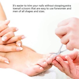 2 PACK Long Handle Toenail Clippers Scissors for Seniors,Toe Nail Cuticle Scissors Clippers Toenail Cutter Stainless Steel Scissors for Pregnant Women 2 PACK Long Handle Toenail Clippers Scissors for Seniors,Toe Nail Cuticle Scissors Clippers Toenail Cutter Stainless Steel Scissors for Pregnant Women