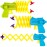 ArtCreativity Extendable Arm Grabber Toys, Set of 2, Toy Reacher for Kids in Vibrant Colors, Picker Up Grabber for Boys and Girls, Improve Motor Skills with These Robot Arm Toys