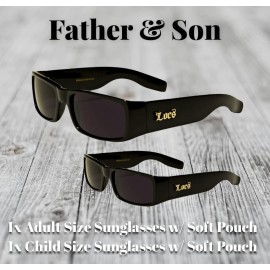 Locs Sunglasses FATHER and SON Matching Set