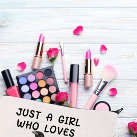 BDPWSS Crow Lover Gift - Raven Bird Lover Makeup Bag for Crow Mom & Bird Watching Enthusiasts