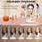 JAMIEWIN Lighted Makeup Mirror 3X/2X/1X Magnification 21 LED Trifold Vanity Mirror with Touch Sensor Dimming Portable Travel Mirror Best Xmas Gifts for Women Girls