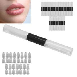 Agatige 30pcs 5ml Empty Lip Gloss Tubes, Double Ended Refillable Lip Balm Gloss Containers Bottles with Rubber Inserts for Women Girls DIY Makeup Agatige 30pcs 5ml Empty Lip Gloss Tubes, Double Ended Refillable Lip Balm Gloss Containers Bottles with Rubber Inserts for Women Girls DIY Makeup