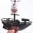 Juephe Pool Pirate Toy Boat Bath Toys - Childrens Toy BoatPirate Yacht Toy in Bath Tub, Gift for Kids Pool Toy