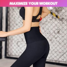 Nano Hertz Sauna Sweat Shapewear High Waisted Leggings Pants Thigh Workout Suit Waist Trainer Body Shaper Sweatsuit Exercise Fitness Gym Yoga Women Nano Hertz Sauna Sweat Shapewear High Waisted Leggings Pants Thigh Workout Suit Waist Trainer Body Shaper Sweatsuit Exercise Fitness Gym Yoga Women