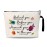 Behind You All Your Memories Funny Cosmetic Bag, for Travel Toiletry Zipper Storage Pouch Makeup Bag, The Best Friendship Gifts, Friends Gifts, Gifts for Women Birthday, Inspirational Gifts for Women