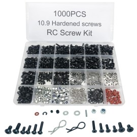 1000pcs Universal RC Screw Kit Screws Assortment S..