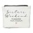 Weekend Bag for Women - Maid of Honor & Bachelorette Gifts - Sister Weekend Cheaper Than Therapy Makeup Bag