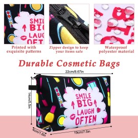 Sanwuta 12 Pieces Cosmetic Makeup Bags Printed Roomy Toiletry Waterproof Beauty Bag Organizer Pouches with Zipper Makeup Accessories for Women(Love Style) Sanwuta 12 Pieces Cosmetic Makeup Bags Printed Roomy Toiletry Waterproof Beauty Bag Organizer Pouches with Zipper Makeup Accessories for Women(Love Style)