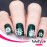 Whats Up Nails - A022 Back to Flurality Stamping Plate for Christmas Nail Art Design