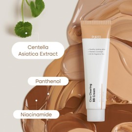 PURITO Cica Clearing BB Cream 31 Deep Warm 1 fl.oz / 30ml, Vegan bb cream, foundation, cruelty free
