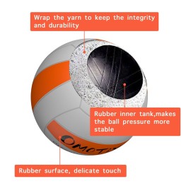 OMOTIYA Glow in The Dark Volleyball, LED Light Up Volleyball, Outdoor Volleyball Gifts for Boys and Girls, Night Glowing Ball, Soft Volleyballs Gifts Ideas for Age 8, 9, 10, 11, 12, 13+ Kids Teens