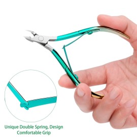 Cuticle Trimmer with Cuticle Pusher Cuticle Nipper Cuticle Remover Cutter Stainless Steel Nail Cuticle Trimmer Manicure Pedicure Tools for Nail Cuticle Trimmer with Cuticle Pusher Cuticle Nipper Cuticle Remover Cutter Stainless Steel Nail Cuticle Trimmer Manicure Pedicure Tools for Nail