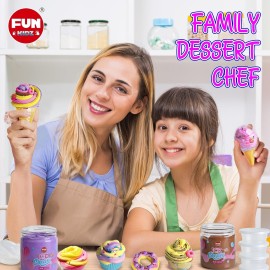 35.16 FL OZ Butter Slime Pack, FunKidz Soft Ice Cream Slime Kit for Girls 6-8 Premade 1040 ML Slime Toys Birthday Gifts Party Favor for Kids Age 6-12