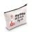 POFULL Musical King Merchandise Da Da Da Zipper Pouch Makeup Bag for Musical Theatre Lover (DA DA DA bag)