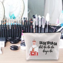 POFULL Musical King Merchandise Da Da Da Zipper Pouch Makeup Bag for Musical Theatre Lover (DA DA DA bag)