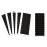 180 Pcs Hair Extension Tape Tabs Double Sided Adhesive Replacement Tape for Hair Extensions 4x0.8 cm (Black)