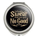 Harry Potter I Am Up To No Good Compact Travel Purse Handbag Makeup Mirror