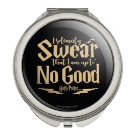 Harry Potter I Am Up To No Good Compact Travel Purse Handbag Makeup Mirror