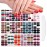 WOKOTO 20 Sheets Solid & Gradient Full Nail Wraps for Women Nails Self Adhesive Nail Polish Stickers Classic Solid Nail Strips Peel and Stick Nail Polish Strips Gel Stickers for Nail Art Wraps
