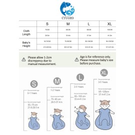 CYUURO Baby Sleeping Bag Sleeves Detachable Kids Wearable Blanket Toddlers For cool weather Autumn,Pink 66-77