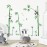 wondever Panda and Bear Wall Stickers Bamboo Green Plants Peel and Stick Wall Art Decals for Baby Nursery Kids Bedroom (H: 46 inches)
