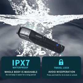 GEEGVV Haokry Beard Trimmer, Cordless Hair Clippers, Waterproof Body Mustache Nose Ear Facial Cutting Groomer, Electric Shaver 6 in 1 Grooming Kit for Men GEEGVV Haokry Beard Trimmer, Cordless Hair Clippers, Waterproof Body Mustache Nose Ear Facial Cutting Groomer, Electric Shaver 6 in 1 Grooming Kit for Men