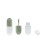 UUYYEO 10 Pcs 5ml Capsule Shaped Lip Gloss Tubes Containers Refillable Lip Balm Bottles Containers Reusable Lipstick Tubes Vials Green